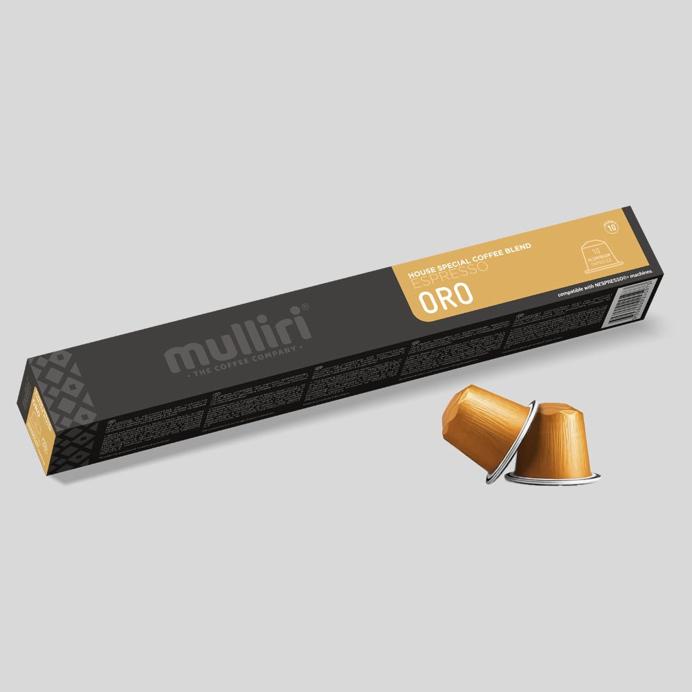 Mulliri Espresso Kapseln Oro – 10 Kapseln